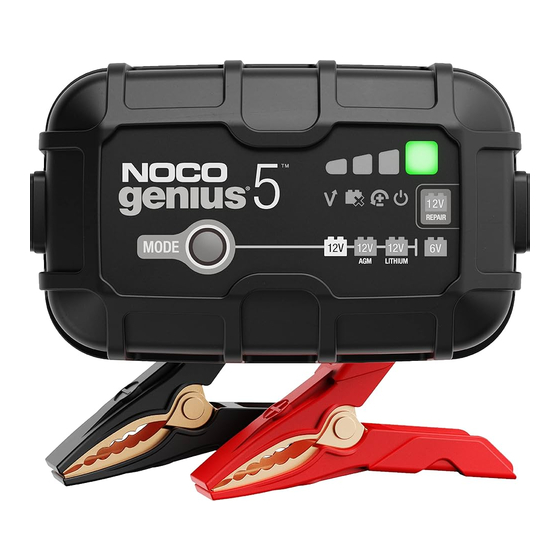 NOCO Genius GENIUS5EU Guía De Usuario Y Garantía