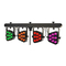 thomann Stairville Crazy Par Bundle 4 8x5W RGBWAP
