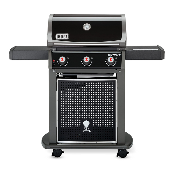 Weber Spirit E-310 Manuales