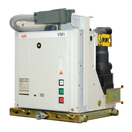 ABB VM1 Instrucciones Para La Instalación Y El Uso