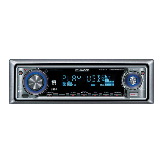 Kenwood KDC-W6534U Manual De Instrucciones