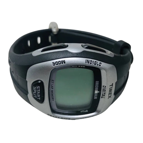 Timex Zone In On Fitness Manuales