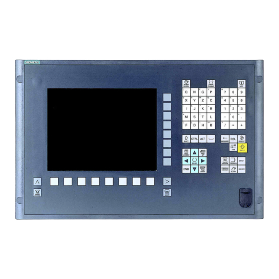 Siemens SINUMERIK 810D Manual Del Operador