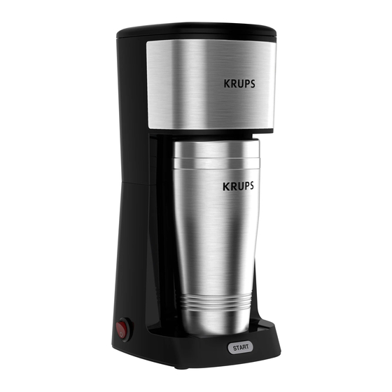 Krups Simply Brew To Go Manuales