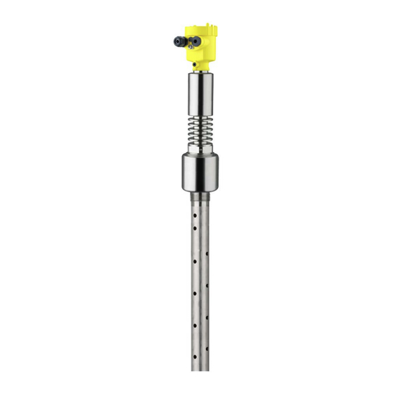 Vega VEGAFLEX 86 Instrucciones De Servicio