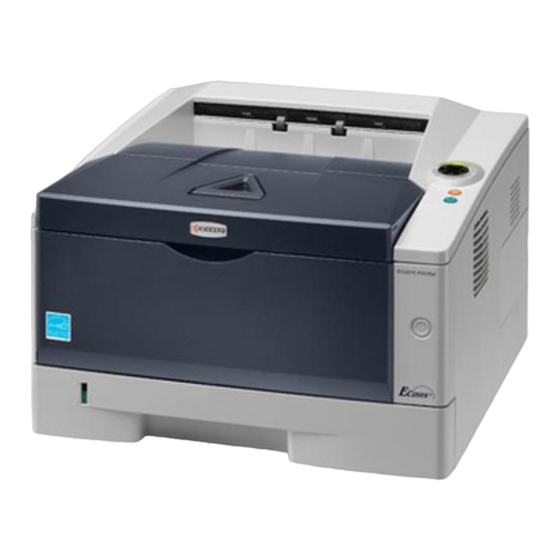 Kyocera ECOSYS P2035d Guía De Uso