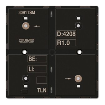 Jung 3091 TSM Manual De Instrucciones