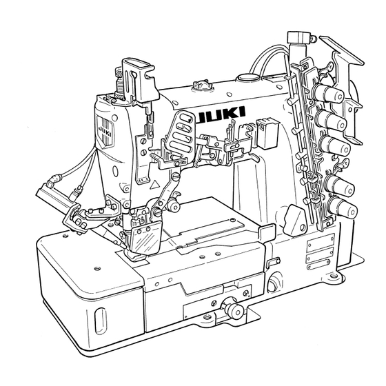 JUKI MF-7700/UT33 Manual De Instrucciones