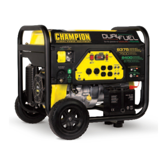 Champion Global Power Equipment 71531M Manual Del Operador