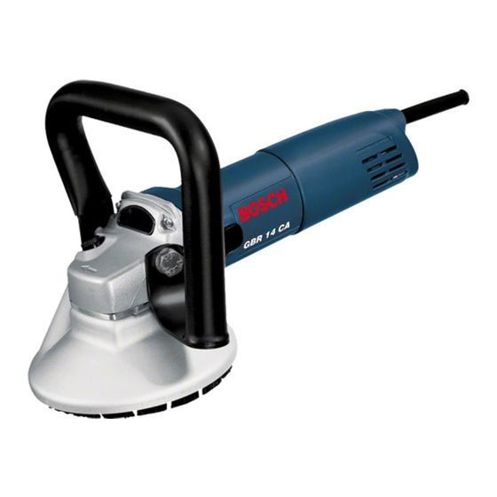 Bosch GBR 14 CA Professional Manual Original