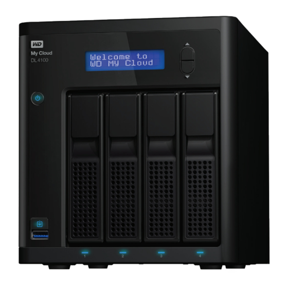 Western Digital My Cloud DL4100 Guía De Instalación Rápida