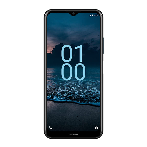 Nokia G100 Manual Del Usuario