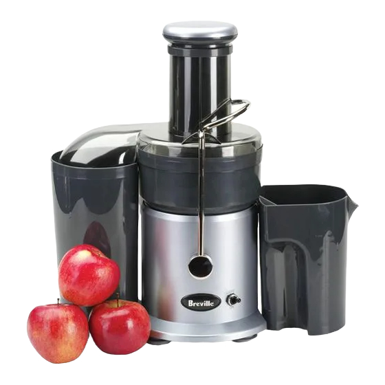 Breville Juice Fountain Manuales