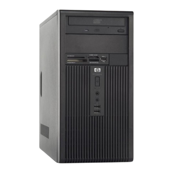 HP Compaq dx2200 Guía De Solución De Problemas