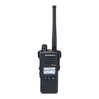 Motorola Solutions ASTRO APX 2000 Serie Guía De Referencia Rápida