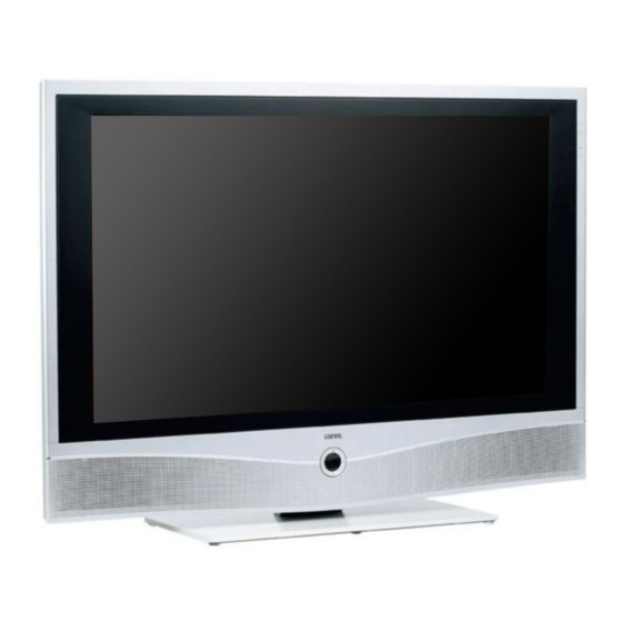 Loewe Xelos A 42 HD+ 100 Manual Del Usuario
