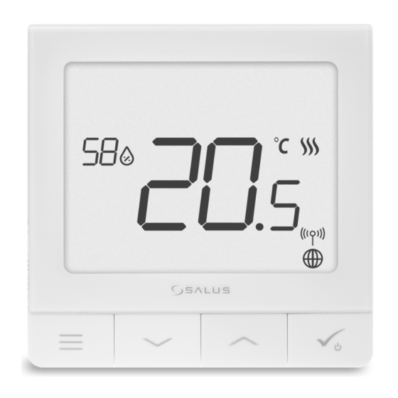 Salus Controls Quantum SQ610 Manuales