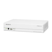 Sony NSR-S10 Manual De Instalación