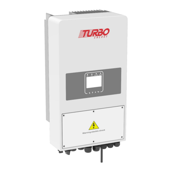 Turbo Energy 5000/48 Serie Manual De Instrucciones
