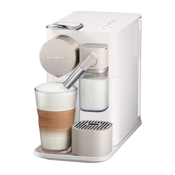 Nespresso MY MACHINE LATTISSIMA ONE Manual De Usuario