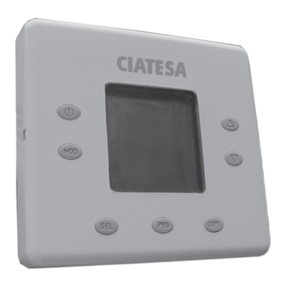 CIATESA S92 Manual De Regulación