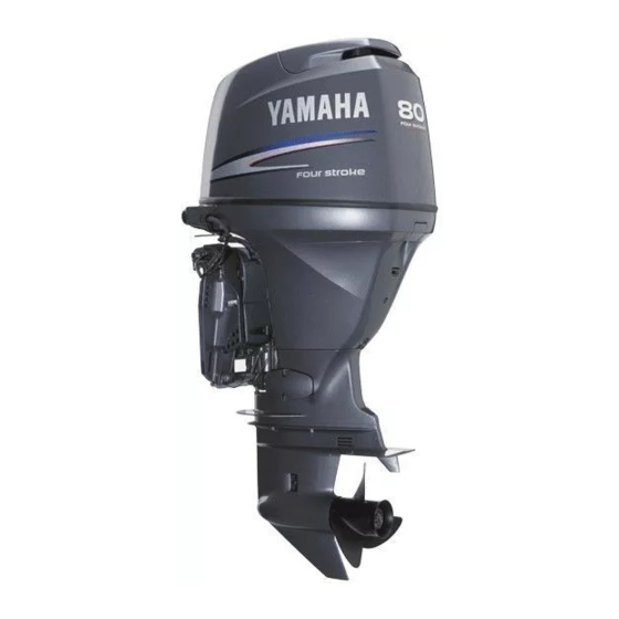 Yamaha F80AETL Manuales