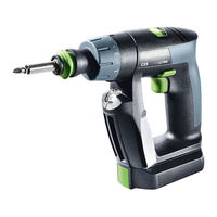 Festool CXS Manual De Instrucciones