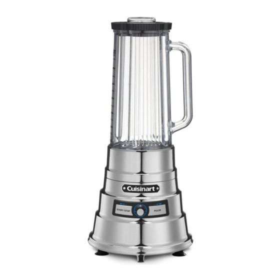 Cuisinart CBB-1200 Manual Del Usuario