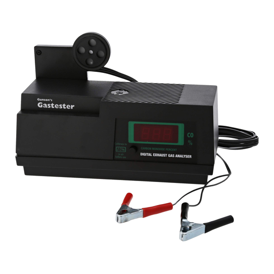 Gunson GASTESTER G4125 Manual