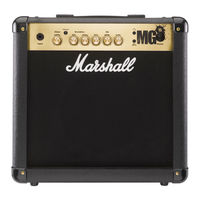 Marshall MG15 Serie Manual Del Usuario