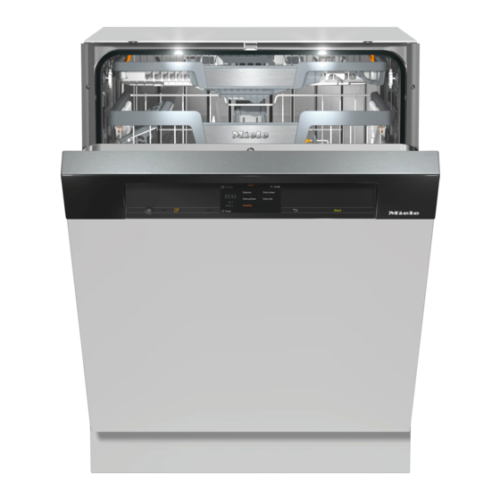 Miele G 7910 Instrucciones De Manejo