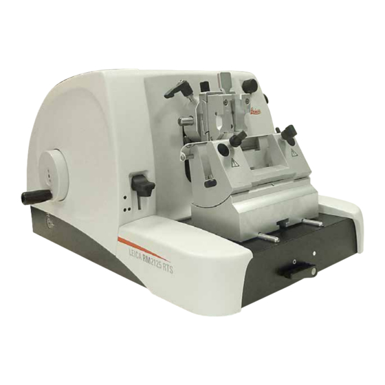 Leica RM2125 RTS Manual De Instrucciones