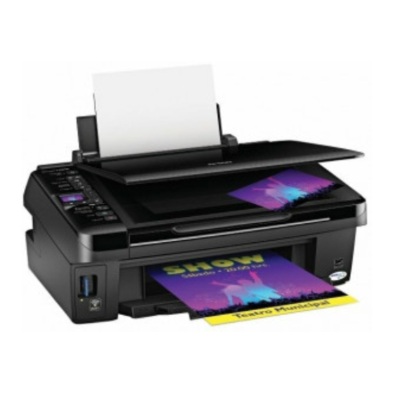 Epson Stylus TX420W Manual Del Usuario