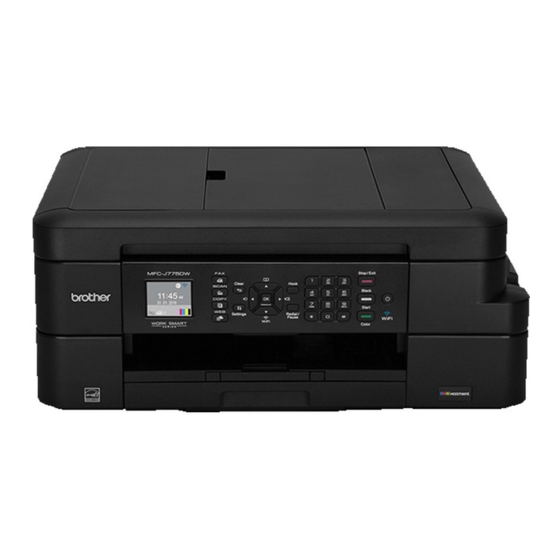 Brother MFC-J775DW Guía Del Usuario Online