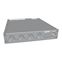 Shure SCM410 Guia Del Usuario