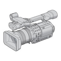 Sony HVR-Z1E Manual De Instrucciones