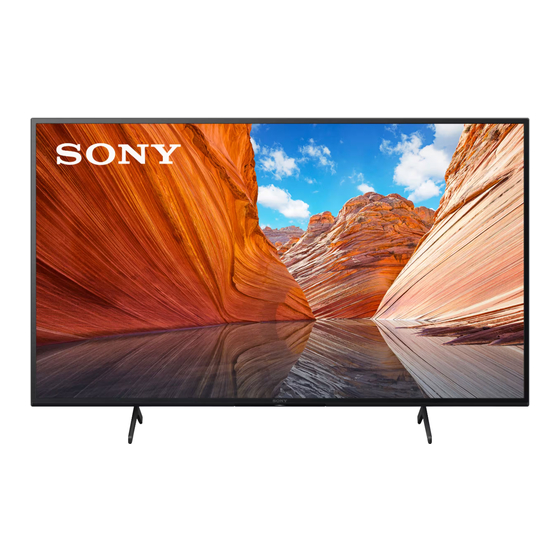 Sony Bravia KD-50X80J Guía De Configuración