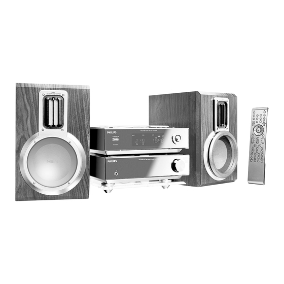 Philips MCD 700 Guía De Utilización Rápida