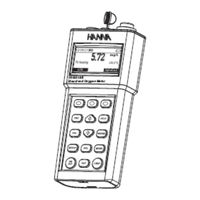 Hanna Instruments HI 98186-10 Manual De Instrucciones