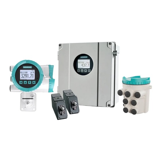 Siemens SITRANS FS230 7ME372 Instrucciones De Servicio Resumidas