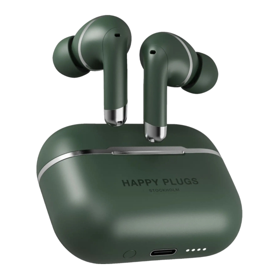 Happy Plugs AIR 1 ANC Manuales