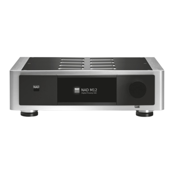 NAD M12 Manual Del Usuario