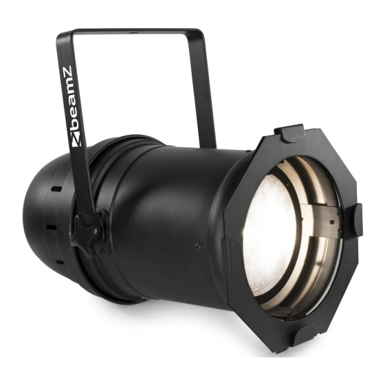 Beamz COB100W Par Light Zoom Manuales