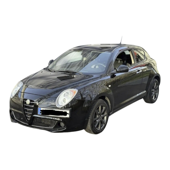 Alfa Romeo Mito Manual De Uso Y Mantenimiento