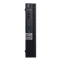 Dell OptiPlex 7060 Guía De ConGuración Y De EspeciCaciones