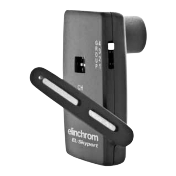 Elinchrom EL-Skyport Instrucciones De Funcionamiento