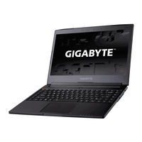 Gigabyte AERO 14-W6 Manual Del Usuario