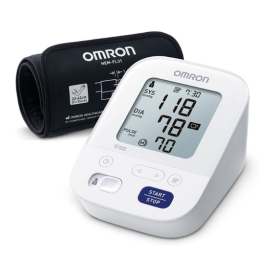 Omron M3 Comfort Manual De Instrucciones