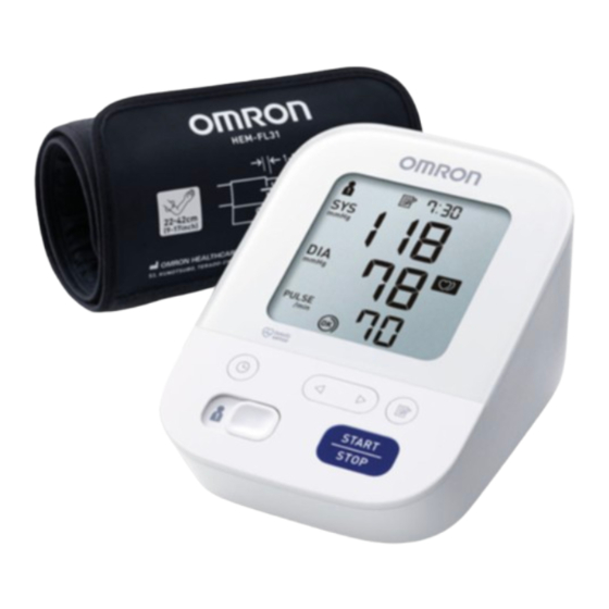 Omron M3 Comfort Manual De Instrucciones