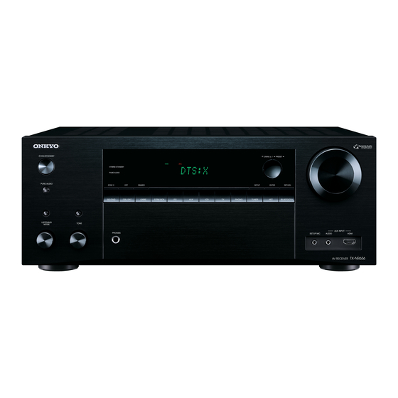 Onkyo TX-NR656 Manual Básico